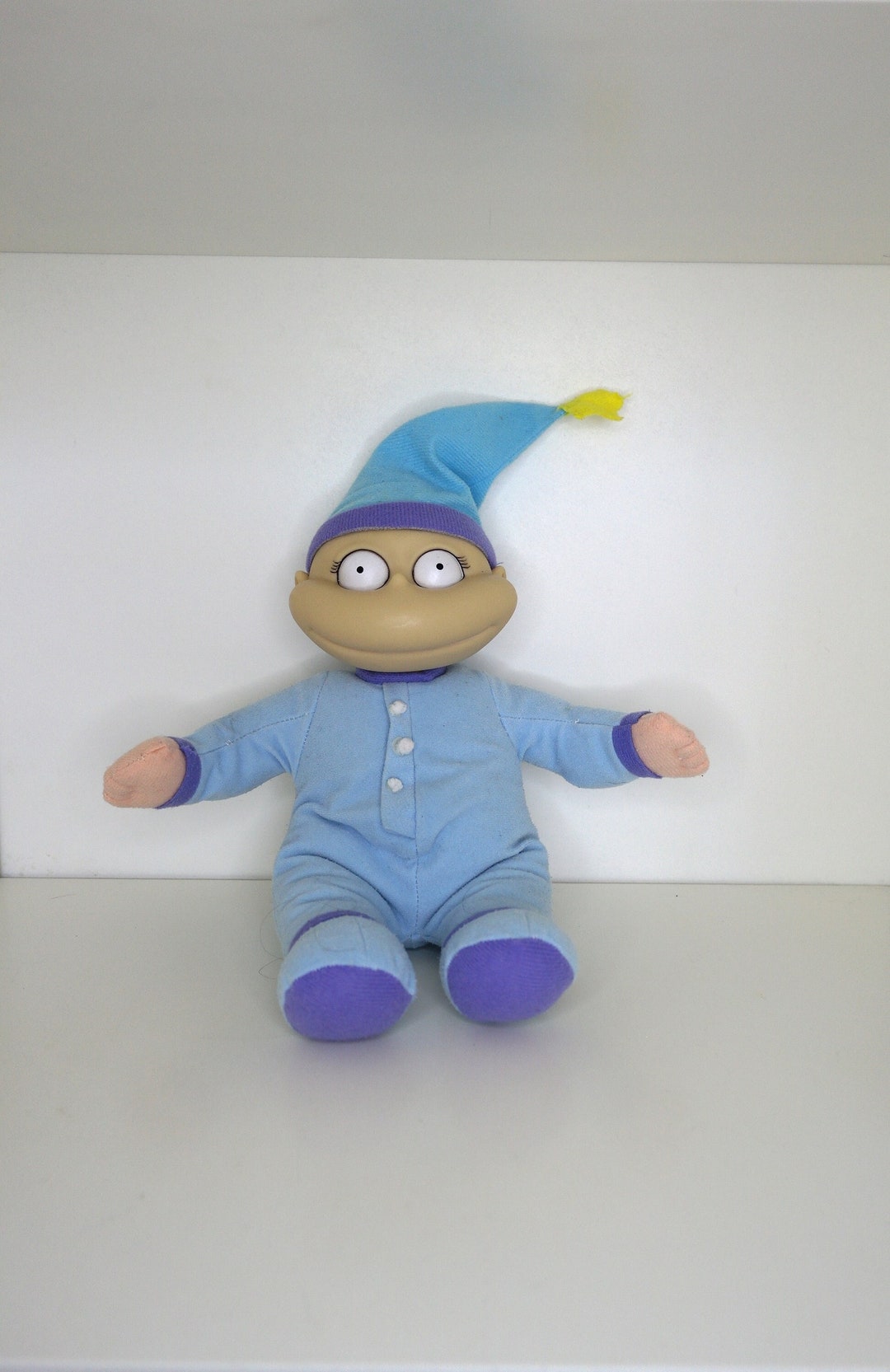 Vintage The Razmoket Character Plushie Baby In A Blue Pyjamas 11 inch Doll Pre loved Etsy France