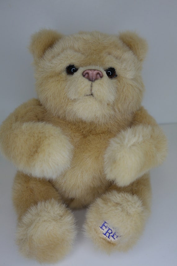 Interactive Realistic Teddy Bear Plush Toy Authentic Hasbro Furreal Soft Toy Light Brown Luv Cub Plushie Working Condition Pre loved Etsy