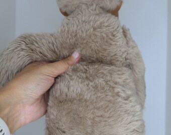 ヴィンテージ 1980 年代 大型クマの男の子 - ぬいぐるみ人形