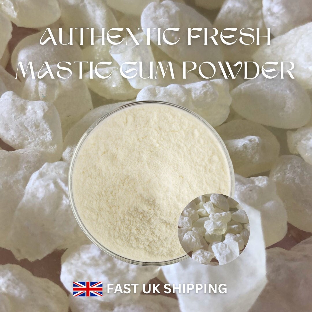 Chios Greek Mastic Gum Mastiha Masticha pistacia Lentiscus Powder FREE