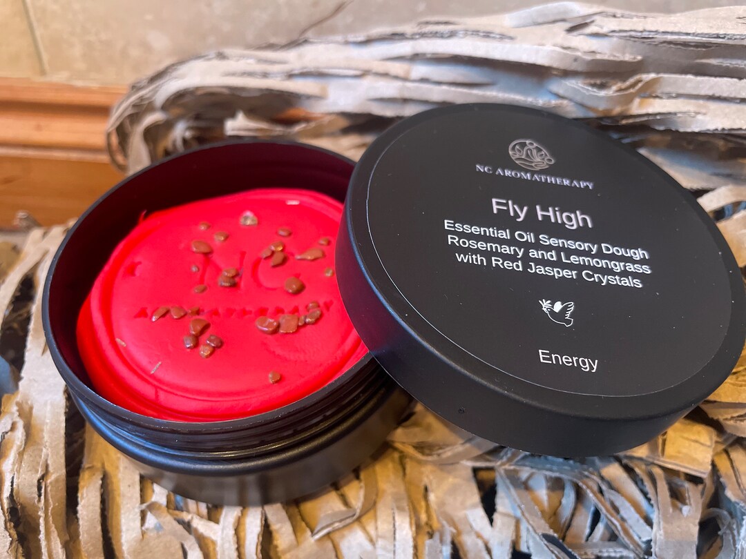 Fly High Energy Essential Oil Sensory Dough. Infused With Rosemary and