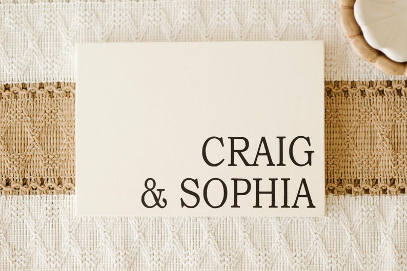 Personalized Cream Video Book, Minimalist Custom Cover with Black Lettering, Easy Upload, Includes Editing Custom Cover
