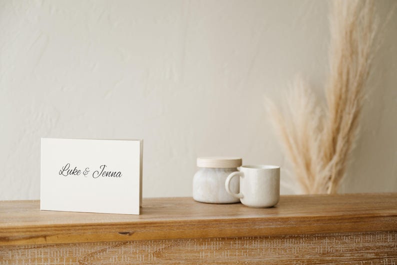 Personalized Cream Video Book, Minimalist Custom Cover with Black Lettering, Easy Upload, Includes Editing image 10
