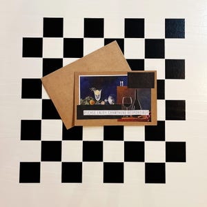 Handgemaakte kaart van 4 x 6 x
