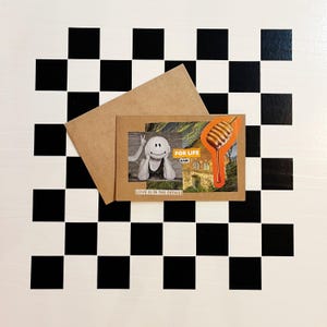 Handgemaakte kaart van 4 x 6 x