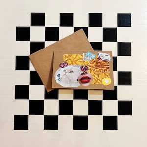 Handgemaakte kaart van 4 x 6 x
