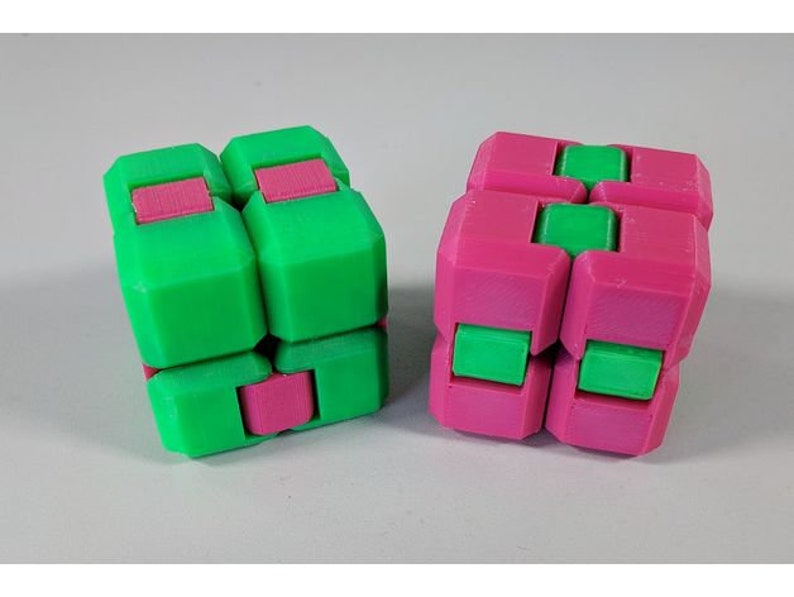 Pink Infinity Cube Fidget Infinity Cube - Etsy
