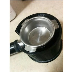 Breville tamper spill catcher + stops marking counter
