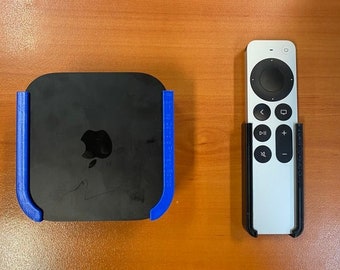 Apple TV 4K and Remote Wall Mount