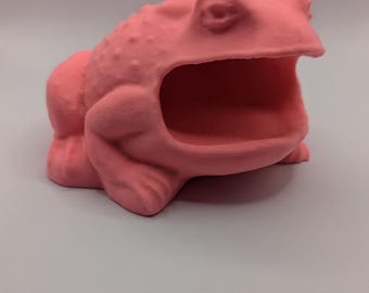 Toad soap holder