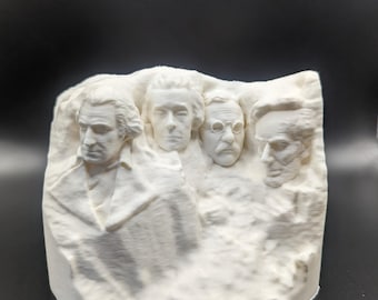 Mount rushmore statue