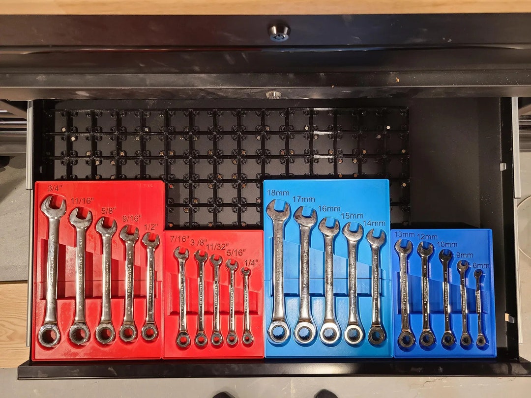 Gridfinity Gearwrench Ratcheting Wrench 20 Pc Set Organizer Etsy