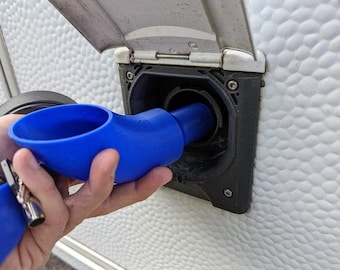 Caravan water hopper | funnel tube