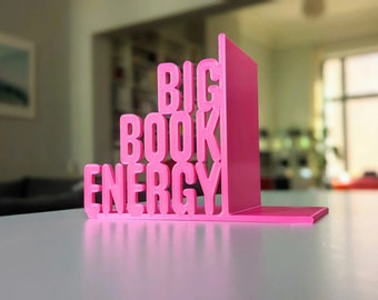 BIG BOOK ENERGY bookend