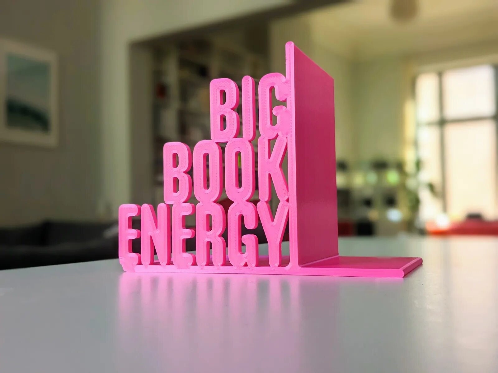 3D Printed Bookmark Premium Bookends, Plastic Book Stands, Bookmarks  Holder, Bookmark Holder Bookend, Pen Holder Bookend, Fancy Bookend 