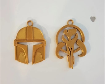 Mandalorian Keychains