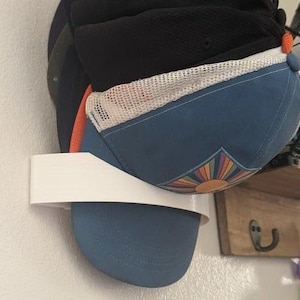 Perchero apilable para sombreros / soporte para sombreros / apilador / estante / múltiples sombreros / gorra de béisbol / ropa / montado en la pared /