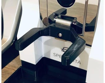 Portafilter holder for eureka mignon coffee grinder