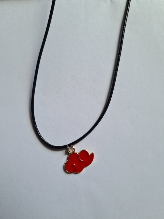 Red Cloud Faux Leather Necklace Australia