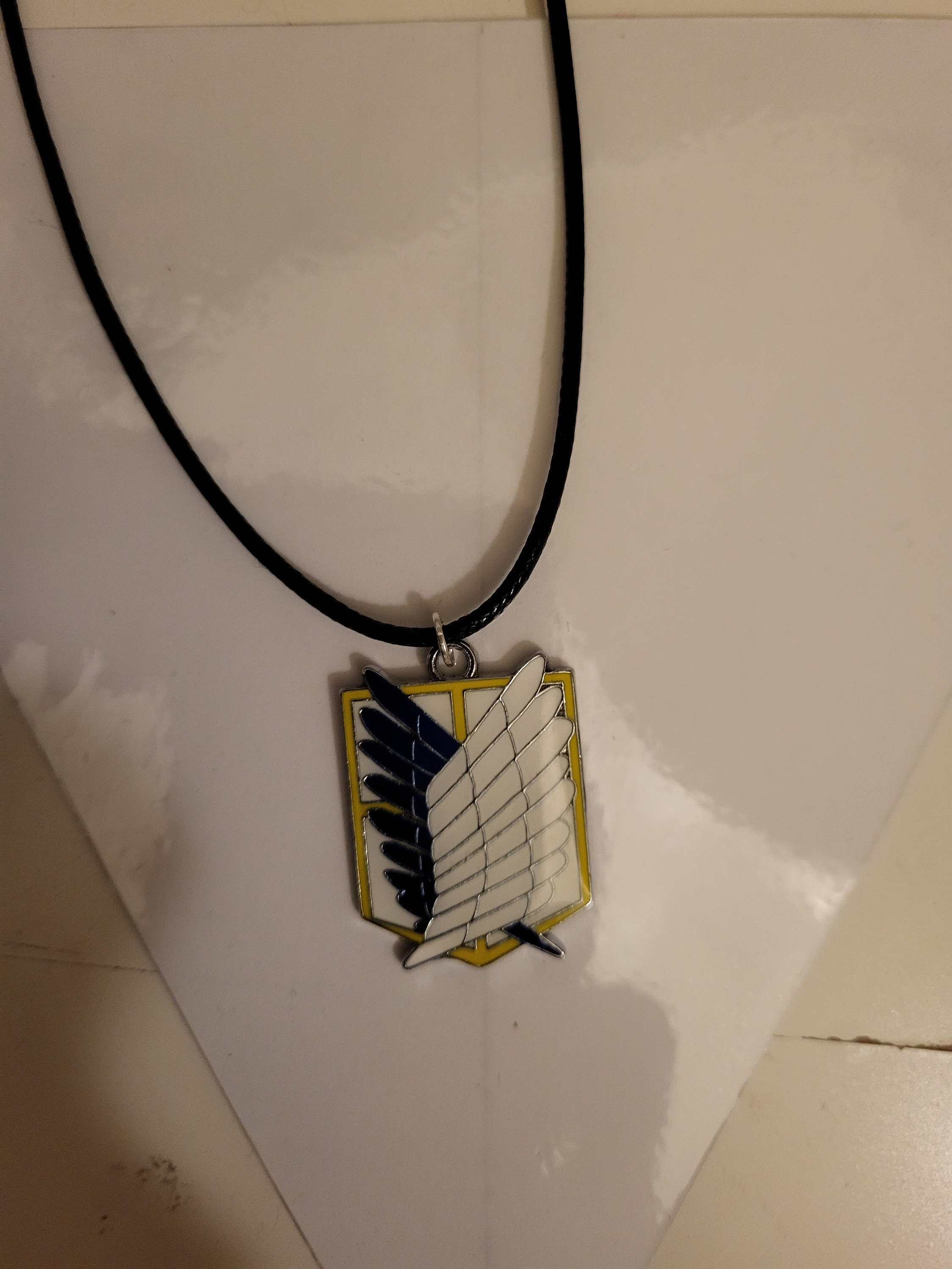 Collana Con Ciondolo Legione Esplorativa - Attack On Titan, Lega Di Zinco, Lunghezza 45+5 Cm - Foto 4