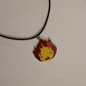 Calcifer necklace