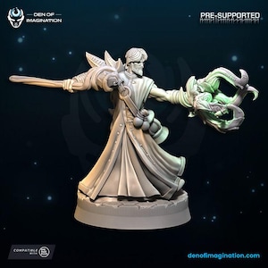 Arcane Duelist Miniature: Fantasy Wargame RPG Sorcerer
