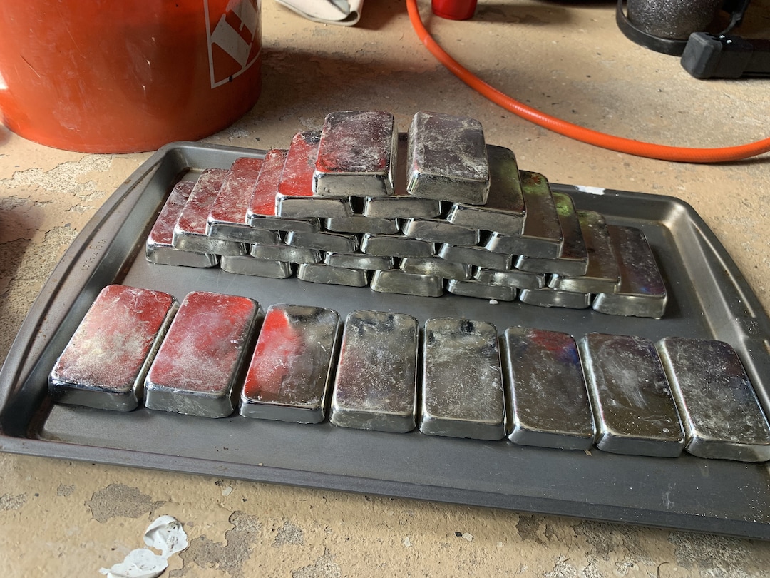 TIN 99.9 PURE Tin BARS One Pound Bars/ingots.free Shipping Etsy