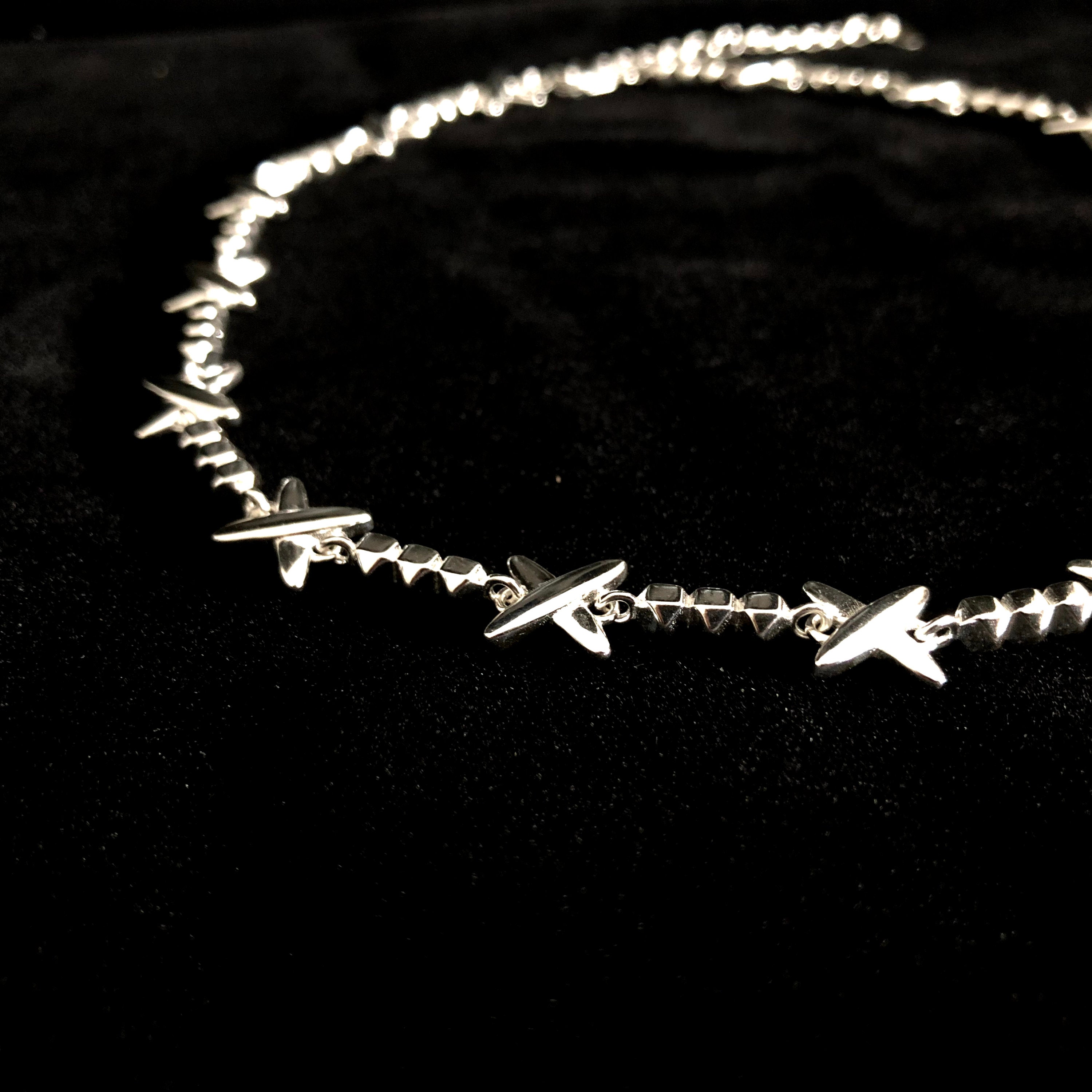 S999 Gemma Owen GXO Solid Pure Silver999 Gemma Necklace Kiss Etsy