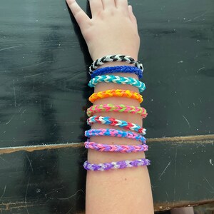 Vsco rainbow shop loom bracelets