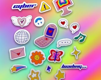 kidcore sticker etsy