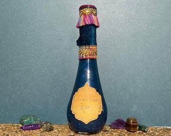 Magic Carpet Ride—Fantasy Potion Bottle | Adventure Elixir, Collectible Glass Apothecary, DnD Prop, Cosplay Accessory