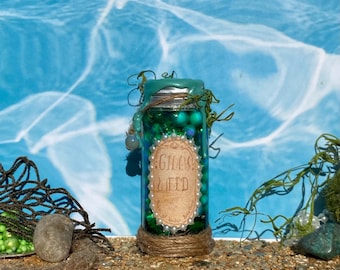 Waterbreathing—Water Breathing Potion | Aquatic Fantasy Bottle, DnD Prop, Cosplay Accessory, Glass Apothecary Decor