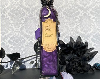 The Occult—Dark Fantasy Potion Bottle | Arcane Collectible, DnD Prop, Cosplay Accessory, Gothic Apothecary Decor