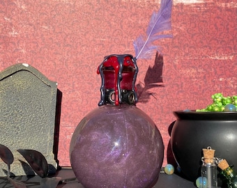 The Other Side—Shadow Fantasy Potion Bottle | Spirit Realm Collectible, DnD Prop, Cosplay Accessory, Gothic Apothecary Decor