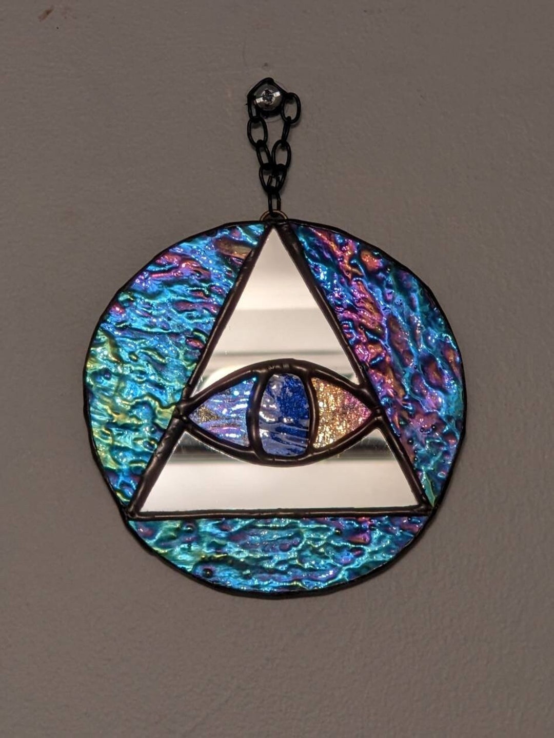 Stained Glass illuminati Eye Etsy