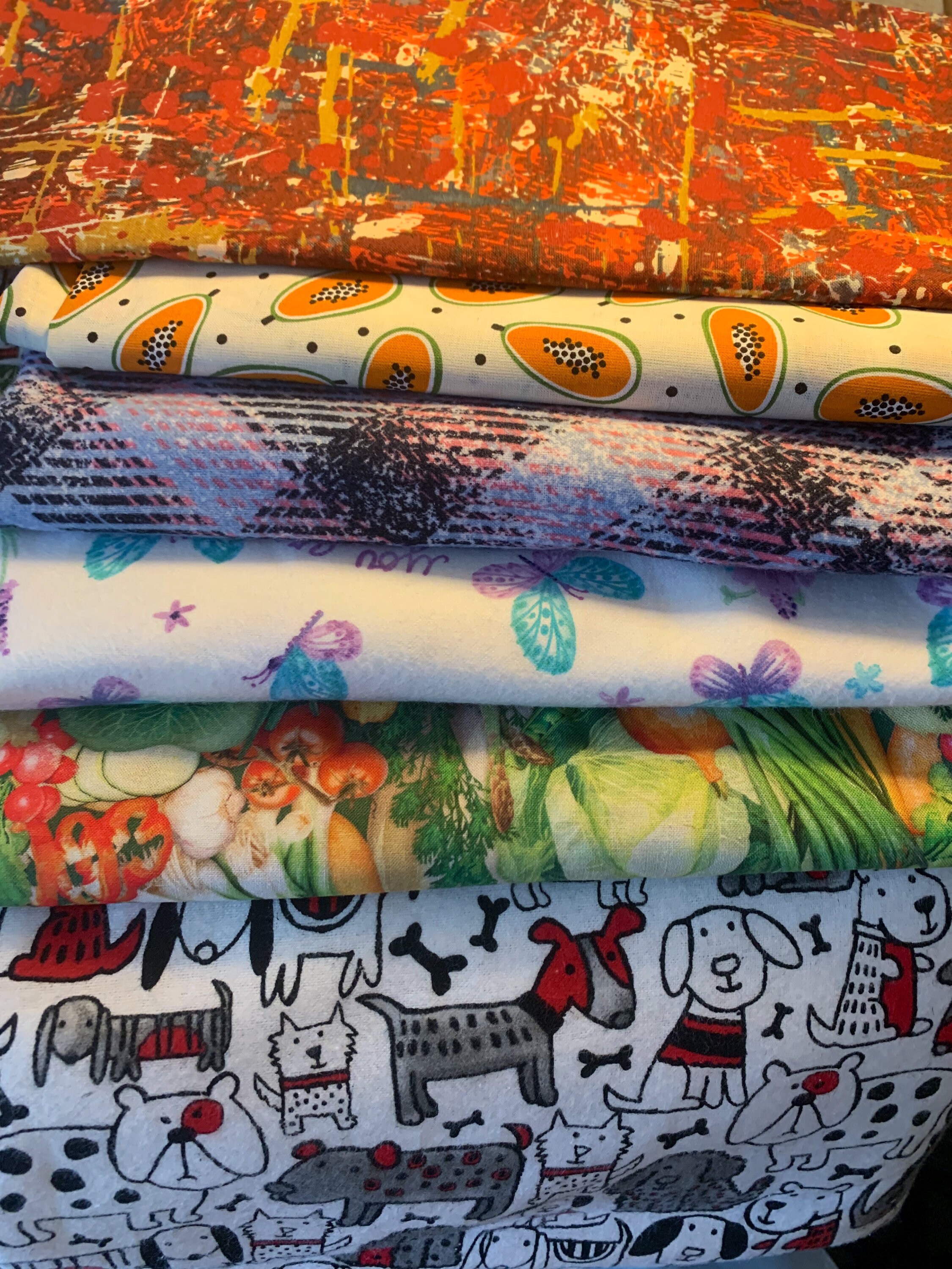 DIY Hot Dog Pillowcase Fabric Kit DIY Cotton Fabric Mystery Etsy