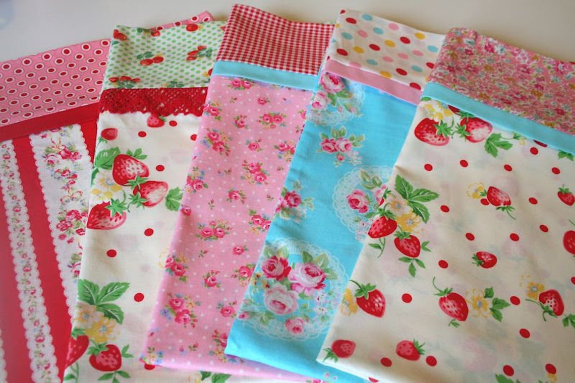 DIY Hot Dog Pillowcase Fabric Kit DIY Cotton Fabric Mystery Etsy