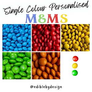 Personalized M and M Candy Etsy UK