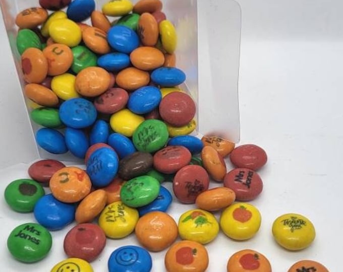 Personalised Chocolate M&Ms with edible ink - your choice of image, logo, photo or text - Perfect Birthday Gift for friend, gift for man etc