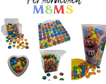 Personalised Chocolate M&Ms with edible ink - your choice of image, logo, photo or text