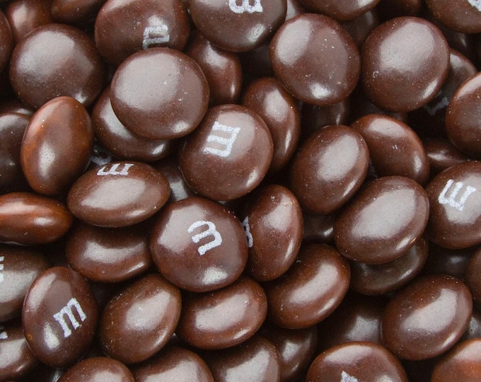 Brown only M&Ms Chocolate 500g - idea cake craft decoration