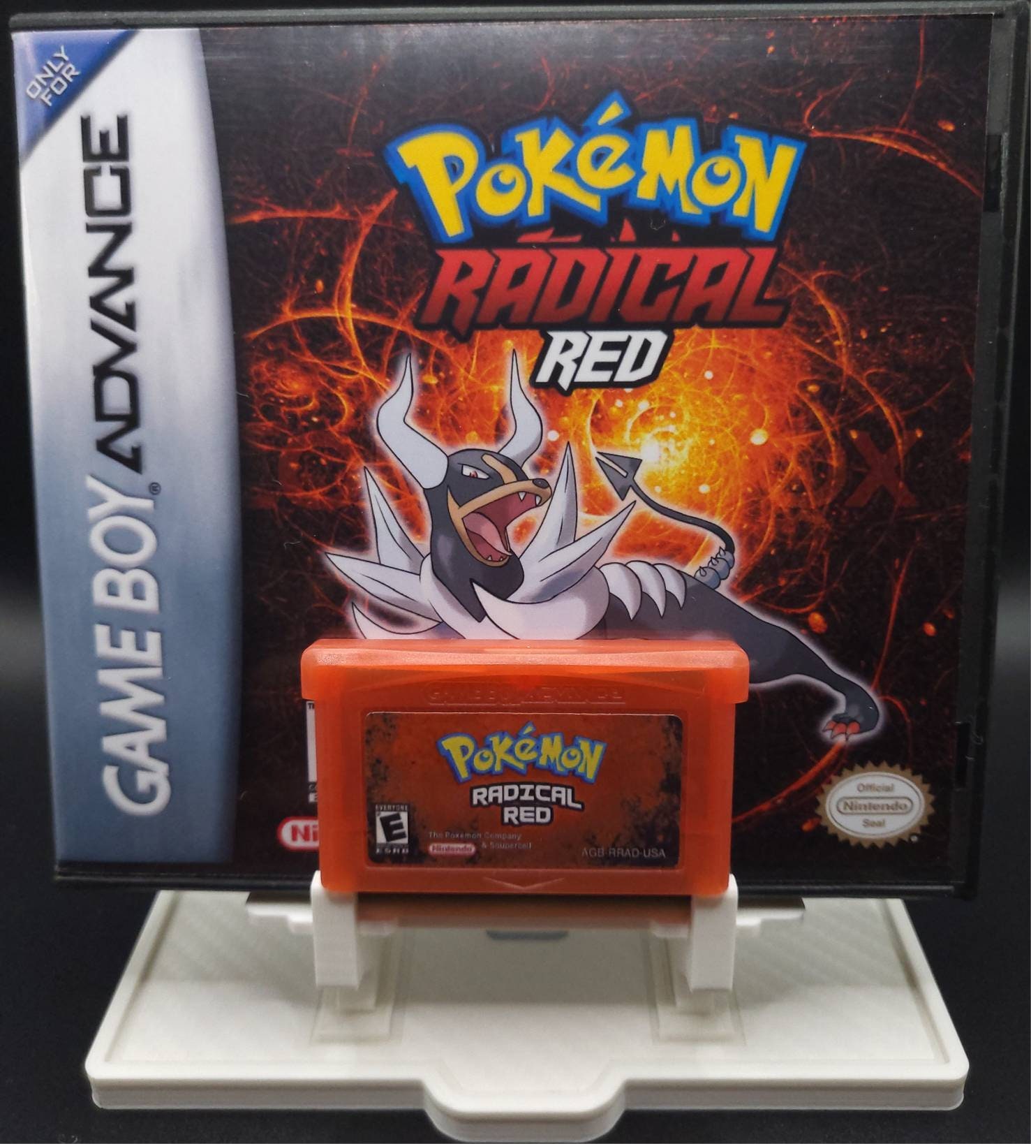 Pokemon Radical Red W Box Gba Rom Etsy