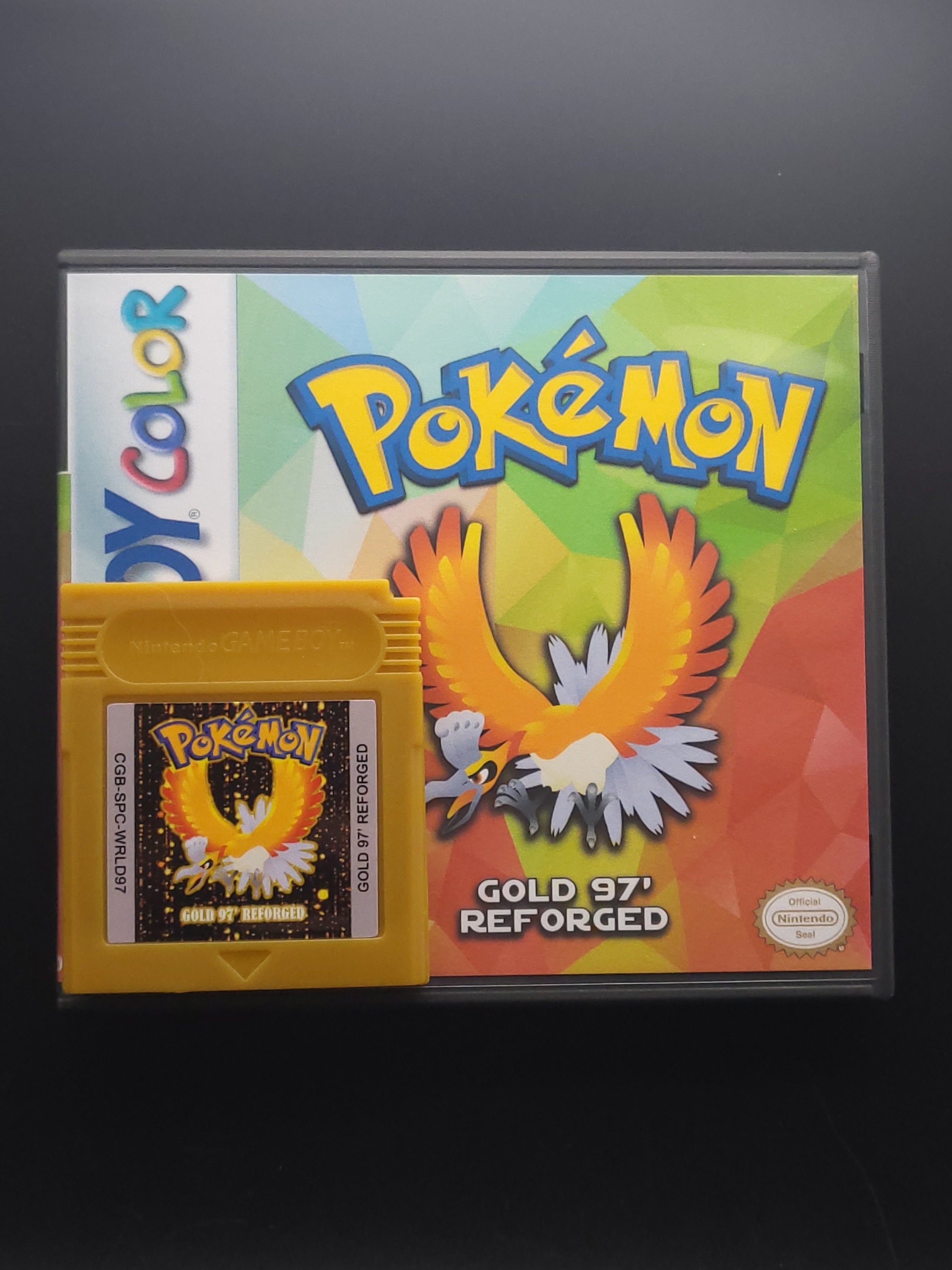 Pokemon Super Silver 97 Reforged (Gameboy Color GBC) Custom Fan