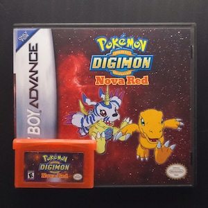 ポケモン「デジモン ノヴァレッド」ケース付きROMハック