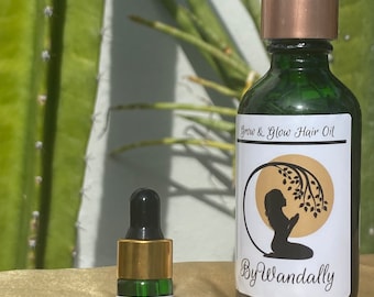 Hair Growth Oil - Grow & Glow Hair Oil