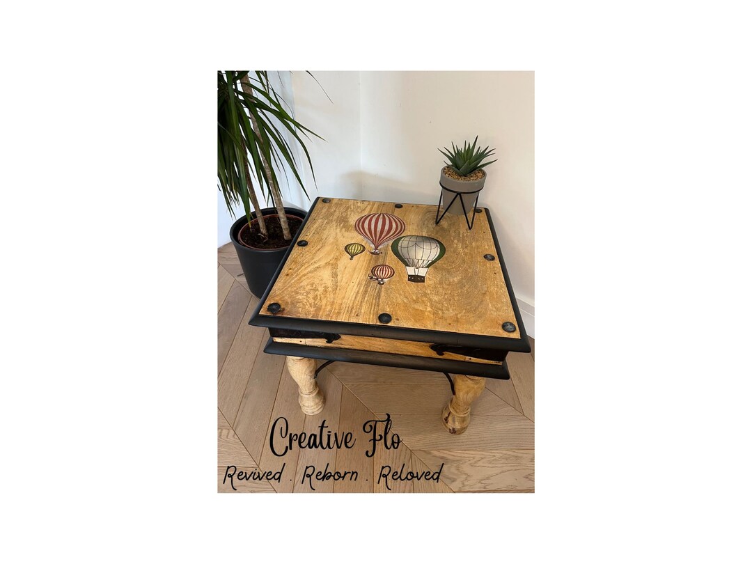 Monterey Square Coffee Table Rustic Blonde