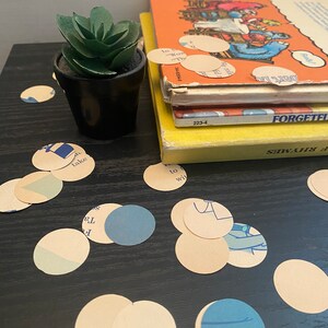 Upcycled Vintage Book Confetti