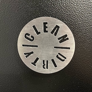 Dishwasher Clean/Dirty Magnet- Dishwasher Magnet- Clean/Dirty Sign