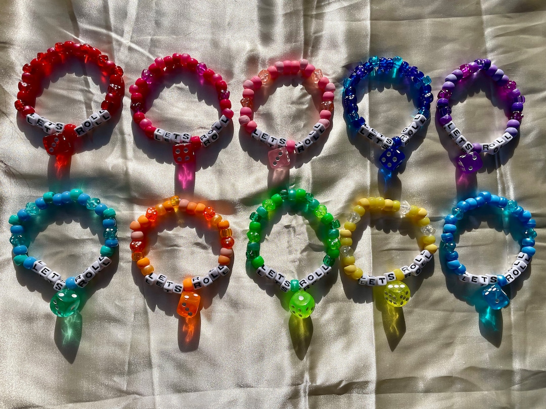 Let's Roll Kandi Bracelets Etsy