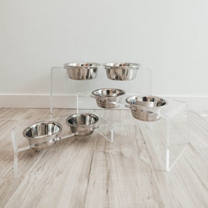 Waterfall dog bowl top
